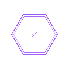 Buildings Fixed Windows Hexagon Craft Design Svg File, Free Vectors File